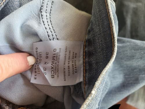 Wrangler 20X Style 01 Vintage Boot Denim Western Cowboy Jeans Men's 38x32 - Thumbnail 4