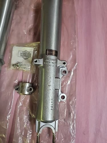Harley-Davidson Fork Slider Chrome "00" Lower Touring 46472-00~ 2000 H-D Models* - Thumbnail 3