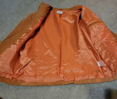 Vintage Think Tank Pig Suede Size 6 Pants Jacket Size S - Thumbnail 7