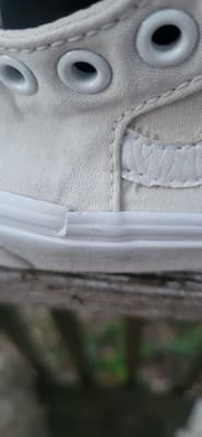 Vans SK8 HI Triple White Canvas High Top Skateboard Shoes Women's Size 8.5 - Thumbnail 7