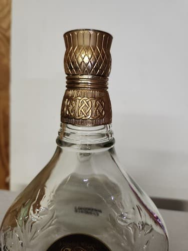 Johnny Walker Swing Scotch Whiskey Empty Bottle. - Thumbnail 6