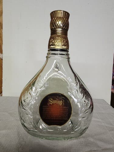 Johnny Walker Swing Scotch Whiskey Empty Bottle. - Thumbnail 2