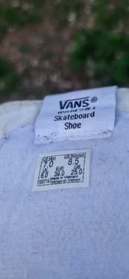 Vans SK8 HI Triple White Canvas High Top Skateboard Shoes Women's Size 8.5 - Thumbnail 11
