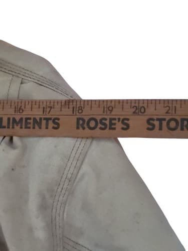 Vtg Carhartt Detroit Jacket Mens Brown Blanket Lined USA No Size Tag Distressed - Thumbnail 11
