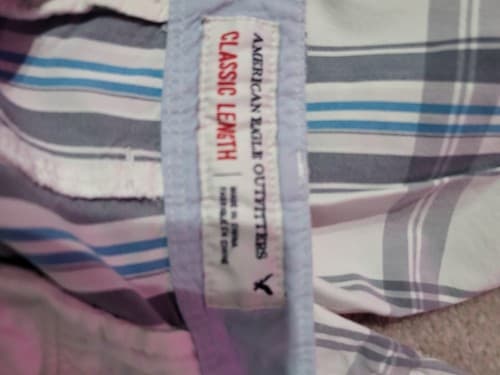 AMERICAN EAGLE OUTFITTERS CLASSIC MENS KNEE-LENGTH CHECKED SIZE 32/33 - Thumbnail 4