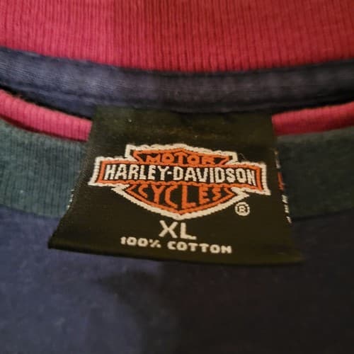 Harley-Davidson Vintage Color Block T-shirt - Thumbnail 5