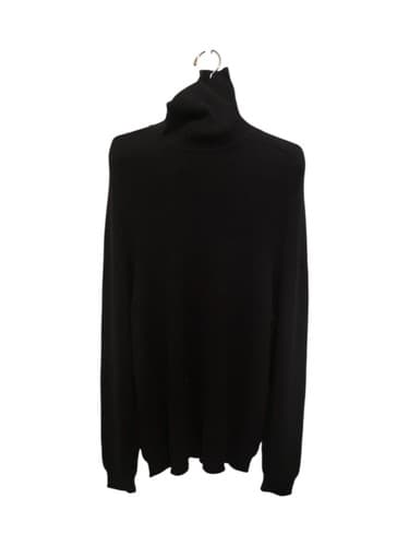 Club Room Charter Club Size XXL 100%Cotton Men Black High Neck Sweater