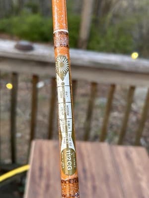 Vtg Daiwa Series 1112 GC 7' 2pc 6-10lb Spinning Rod Made In USA With 640 Zebco - Thumbnail 7