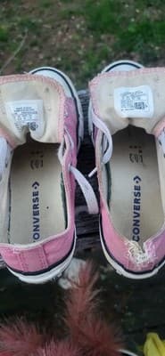Converse All Star Kids Shoes Size Youth 13 Color Pink. These In Great Condition! - Thumbnail 12