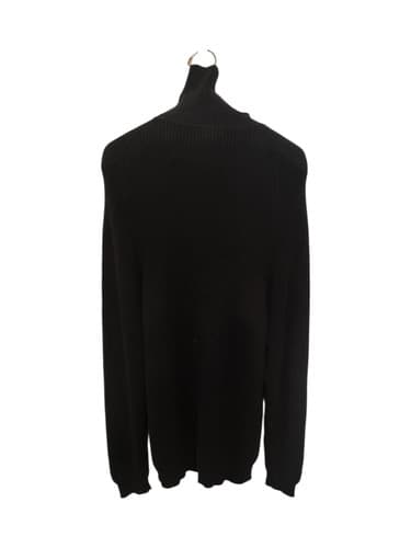 Club Room Charter Club Size XXL 100%Cotton Men Black High Neck Sweater - Thumbnail 3
