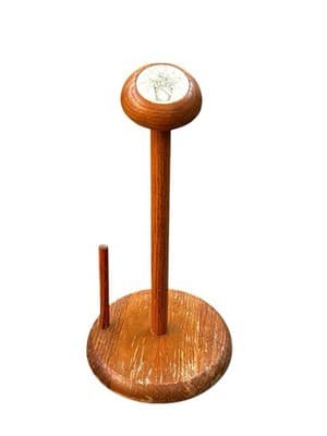 Vintage Good Wood HEARTLAND Series Wood Countertop Paper Towel Holder - Thumbnail 3