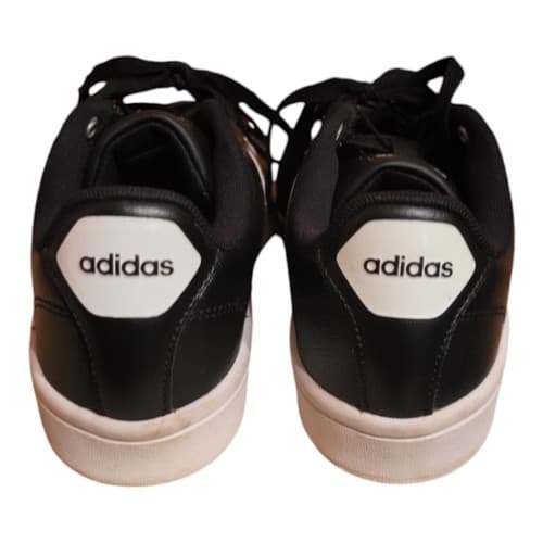 Size 5.5 - adidas Cloudfoam Advantage Black Sneakers Shoes - Thumbnail 2