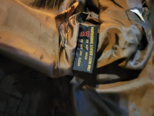 Harley Davidson American Legend Billings Distressed Leather Jacket and Chaps L - Thumbnail 17