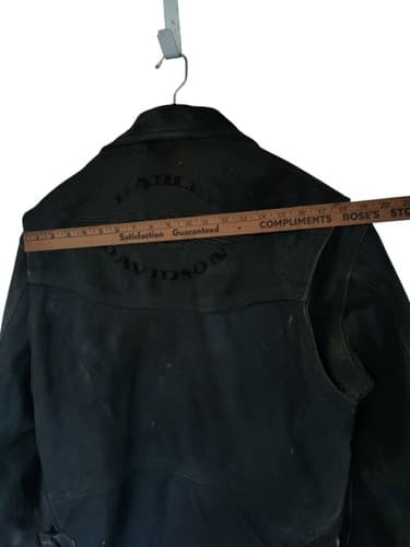 Harley Davidson American Legend Billings Distressed Leather Jacket and Chaps L - Thumbnail 14