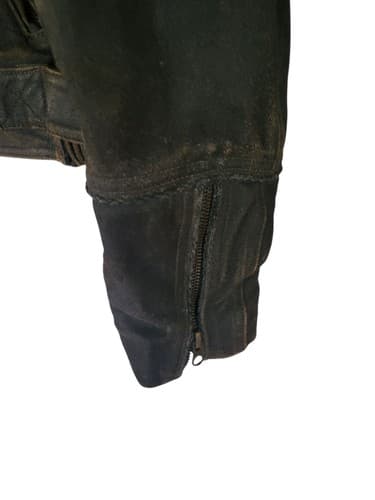 Harley Davidson American Legend Billings Distressed Leather Jacket and Chaps L - Thumbnail 10