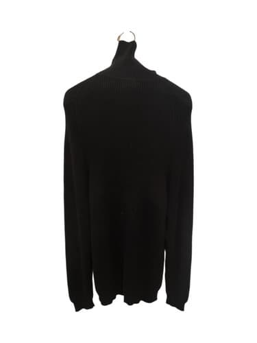Club Room Charter Club Size XXL 100%Cotton Men Black High Neck Sweater - Thumbnail 2