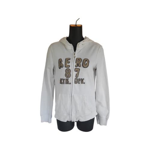 vintage y2k aeropostale White hoodie Size M