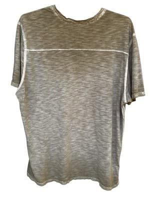 Tommy Bahama Men's 2XL 100% Pima Cotton Gray Short Sleeve T-Shirt - Thumbnail 2