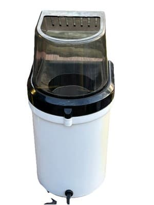 Vintage West Bend Hot Air Corn Popper Popcorn Maker Kitchen Gadget White - Thumbnail 8