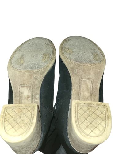 STEVE MADDEN Tan Brown Suede Leather BOOTS Over Knee High Riding Fashion Size 10 - Thumbnail 4
