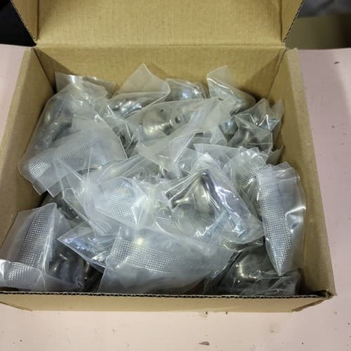 Satin Nickel Kitchen Cabinet Knobs - Round Drawer Handles - 25 Pack - Thumbnail 4