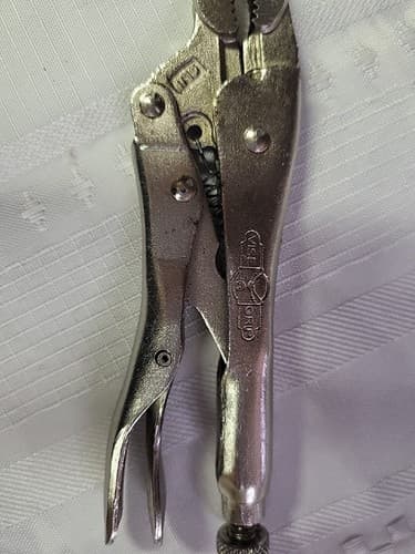 Vintage Peterson Dewitt USA 6" Long Nose Vise Grip Pliers No 6LN - Thumbnail 2
