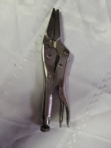 Vintage Peterson Dewitt USA 6" Long Nose Vise Grip Pliers No 6LN - Thumbnail 3