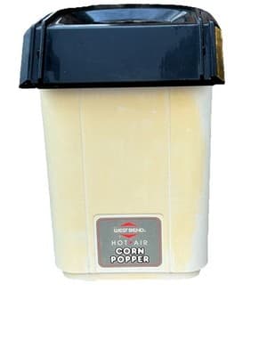 Vintage West Bend Hot Air Corn Popper Popcorn Maker Kitchen Gadget White - Thumbnail 7