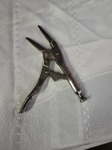 Vintage Peterson Dewitt USA 6" Long Nose Vise Grip Pliers No 6LN - Thumbnail 4
