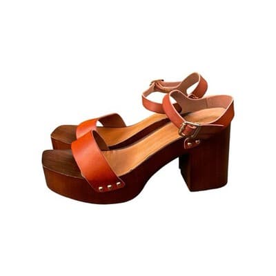Madden Girl Women's Heeled Clog Platform Sandal Size 10 - Thumbnail 2