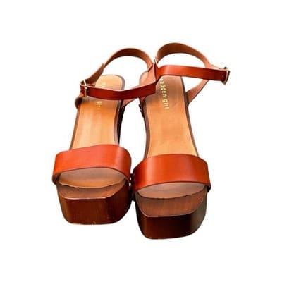 Madden Girl Women's Heeled Clog Platform Sandal Size 10