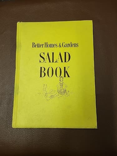Vintage 1958 Better Homes & Gardens Salad Cooking Cookbook Recipes Cook Book - Thumbnail 2