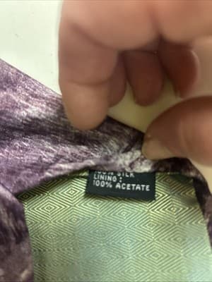 Michael Jordan Vintage 1991 Bugatchi Uomo Warrior Horse Silk Tie - Thumbnail 3