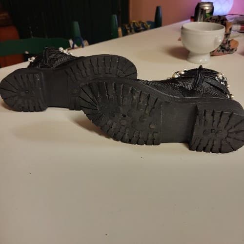 Combat Boots Sugar Kade Pearl Size 6 - Thumbnail 3