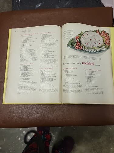 Vintage 1958 Better Homes & Gardens Salad Cooking Cookbook Recipes Cook Book - Thumbnail 5