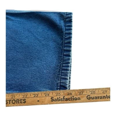 Vintage Liberty Denim Bib Overalls Blue Men's 44x29 Short Carpenter, Farm, Work - Thumbnail 5