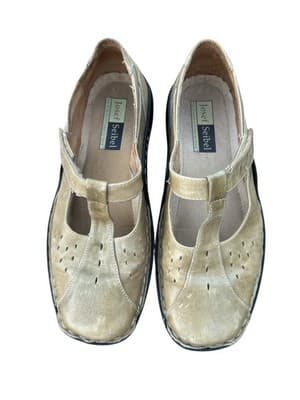 Josef Seibel Tan Leather Mary Jane European Comfort Shoes Women's 6.5 EU 37 - Thumbnail 6