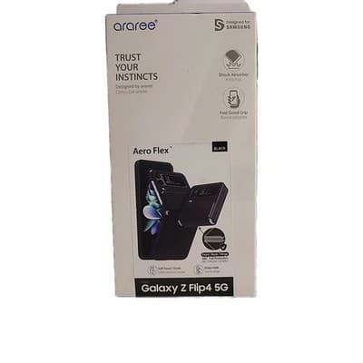 Aero Flex Galaxy Z Flip3 5G TPU Case Designed by Araree Black Soft Touch Finish