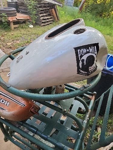 Harley Davidson Road Glide & Electra Glide Ultra Classic Fuel Gas Tank -Dented - Thumbnail 4