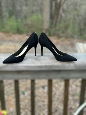 Sam Edelman Circus Pump 3.5" Heels Black Suede Size 10 - Thumbnail 5