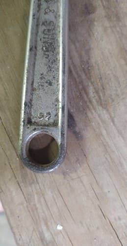 Vintage M. Klein & Sons Tools 500-8 Adjustable Wrench 8” Made In U.S.A. - Thumbnail 4