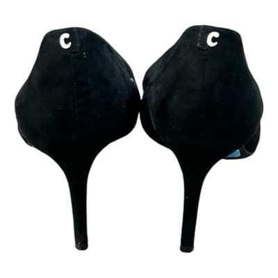 Sam Edelman Circus Pump 3.5" Heels Black Suede Size 10 - Thumbnail 4