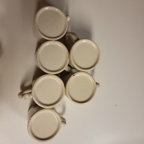 Vintage Set Of 6 Holly Berry Holiday Mugs - Thumbnail 7