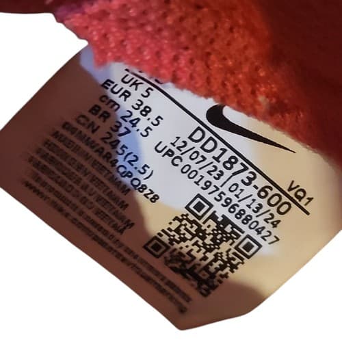 Nike Dunk Low Women Next Nature Pink Size 7.5 (DD1873-600) - Thumbnail 3