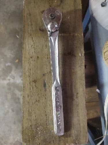 Craftsman Ratchet 1/2" Drive -V- 44985 Quick Release USA Vintage - Thumbnail 2