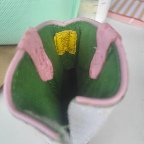 John Deere Pink Johnny Poppers Baby Girls Infant Boots Leather Size 0 - Thumbnail 7