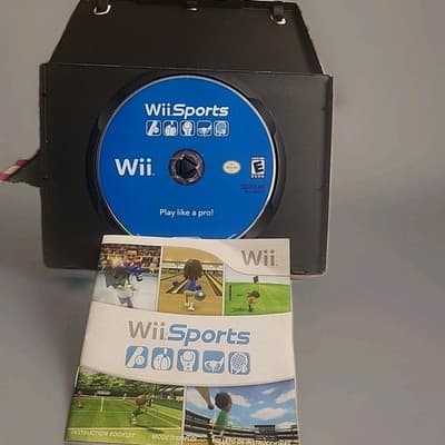Wii Sports Original Nintendo Wii Game with Operations Manuals With Extra Games