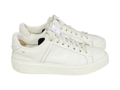 BALMAIN B Court Cls WOMENS Sneakers Size 7 Balmain Paris Designer - Thumbnail 2