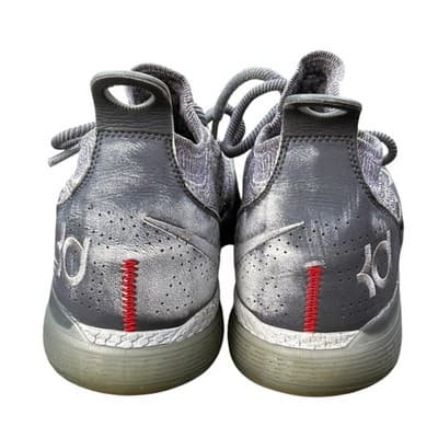 Men's Nike KD 11 Basketball Shoes A02604-002 Gray Size 11.5 Durant Lace-Up [S3] - Thumbnail 4