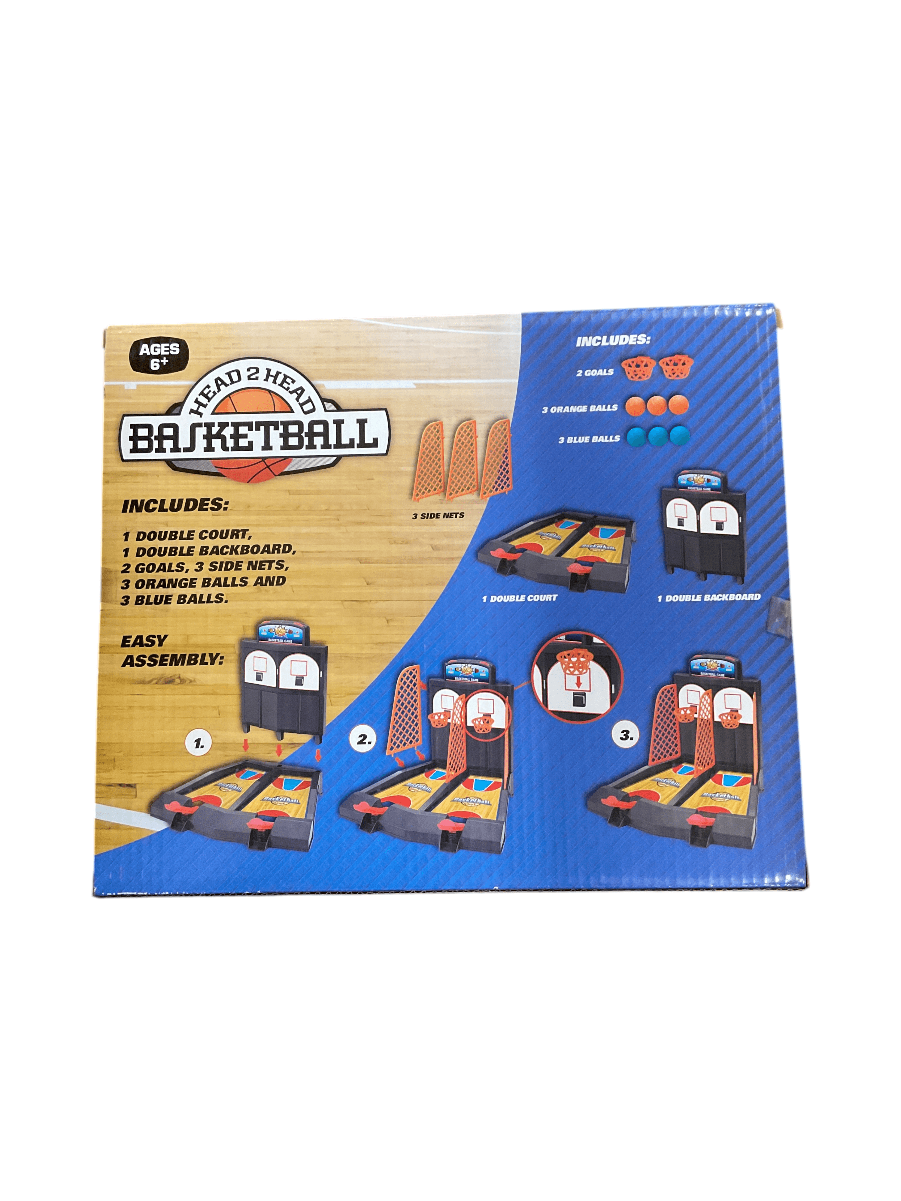 Head 2 Head Basketball Tabletop Game Ages 6+ - Thumbnail 2